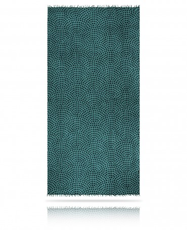 Палантин Женский W40-MOSAIQUE/EMERAUDE